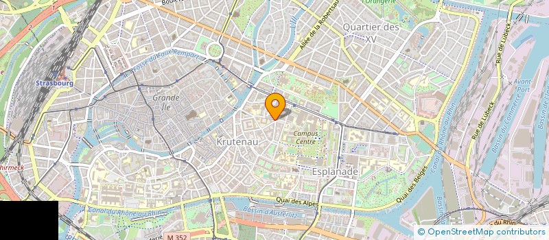 localisation de l'entreprise SARL OTT VIVIN  STRASBOURG