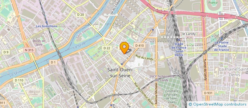 localisation de l'entreprise SARL OTTENWAELTER à SAINT-OUEN-SUR-SEINE