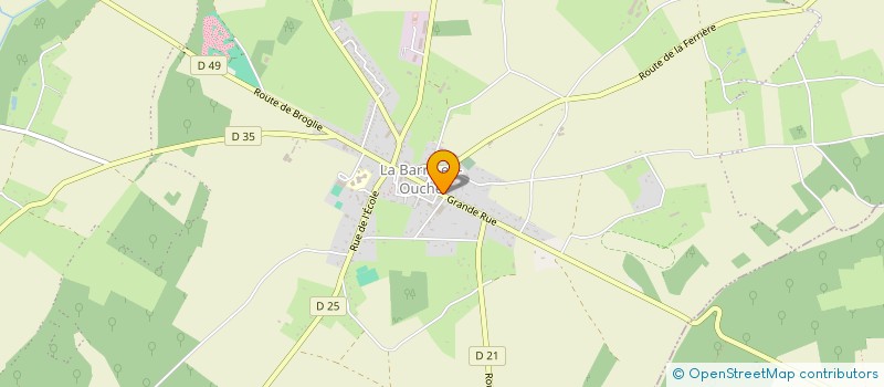 localisation de l'entreprise SARL OUCHE DISTRIBUTION à MESNIL-EN-OUCHE