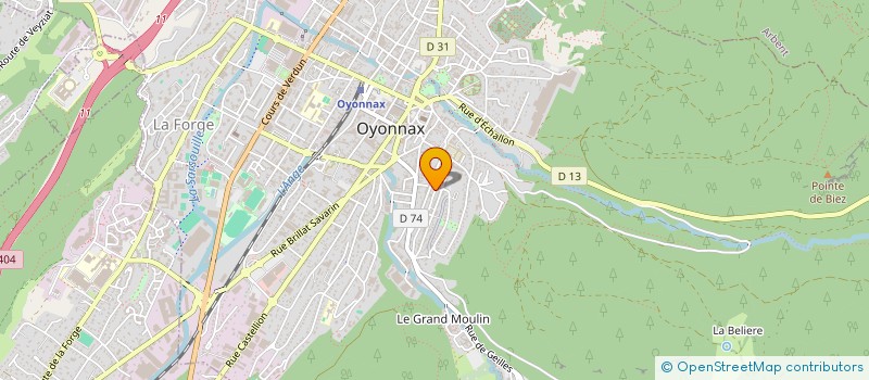 localisation de l'entreprise SARL OUERTANI-MAHOUACHI à OYONNAX