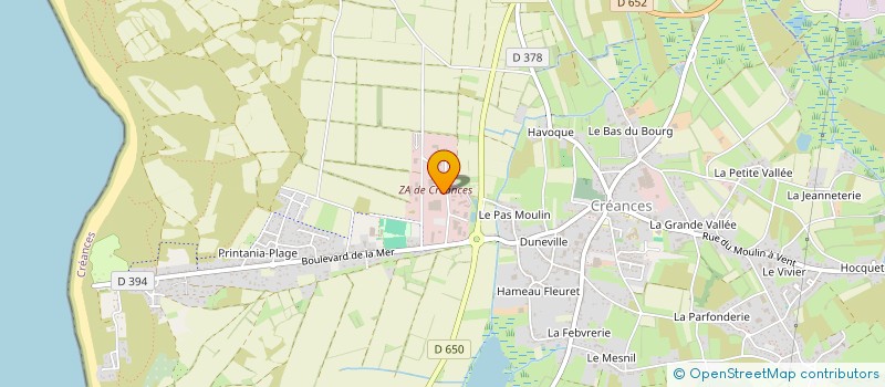 localisation de l'entreprise SARL OUEST FORAGES  CREANCES