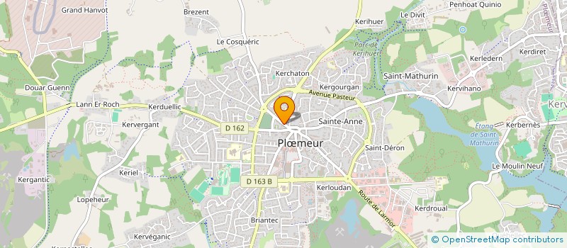 localisation de l'entreprise SARL OUEST FRAIS à PLOEMEUR