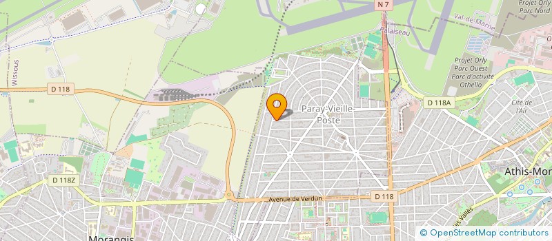 localisation de l'entreprise SARL OUJDA à PARAY-VIEILLE-POSTE