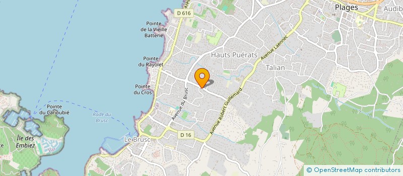 localisation de l'entreprise SARL OULO à SIX-FOURS-LES-PLAGES