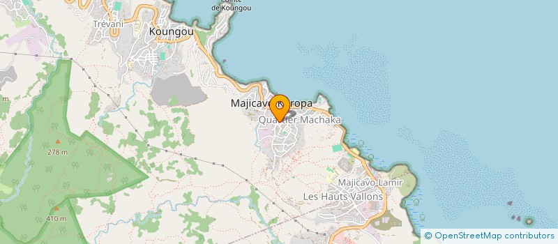 localisation de l'entreprise SARL OUNDRA à MAMOUDZOU