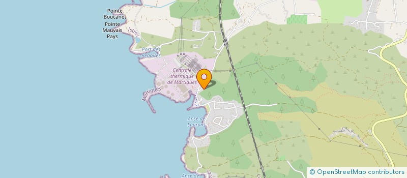 localisation de l'entreprise SARL OUVRAGE PLUS à MARTIGUES
