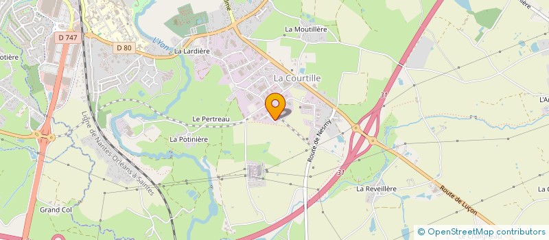 localisation de l'entreprise SARL OUVRARD-GUILLOTEAU à LA ROCHE-SUR-YON