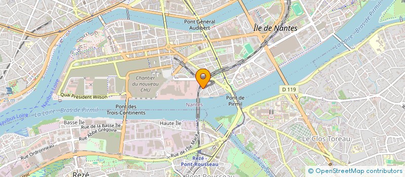 localisation de l'entreprise SARL OUVRARD MONANGE à NANTES