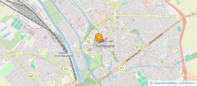 localisation de l'entreprise SARL OVDF à CHALONS-EN-CHAMPAGNE