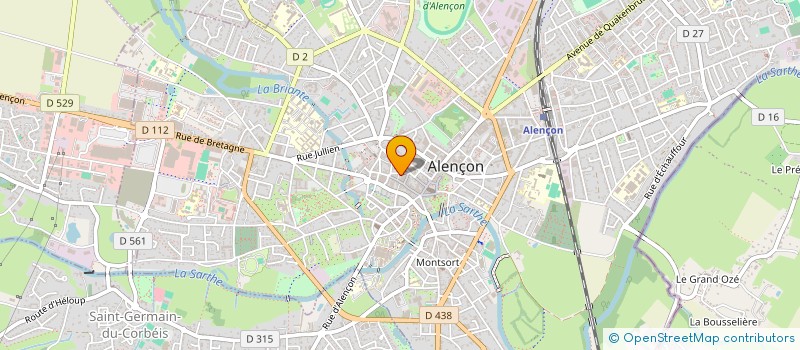 localisation de l'entreprise SARL OVERLORD à ALENCON