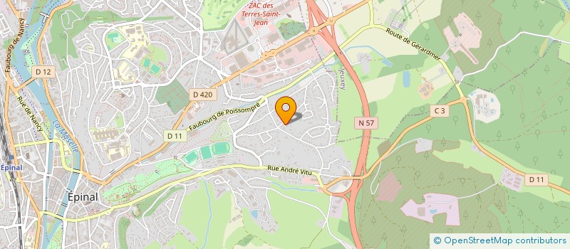 localisation de l'entreprise SARL OWAKA à EPINAL