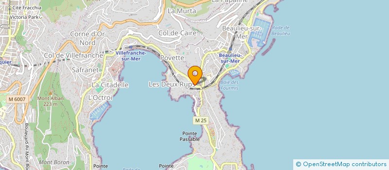 localisation de l'entreprise SARL OWALAMA à VILLEFRANCHE-SUR-MER