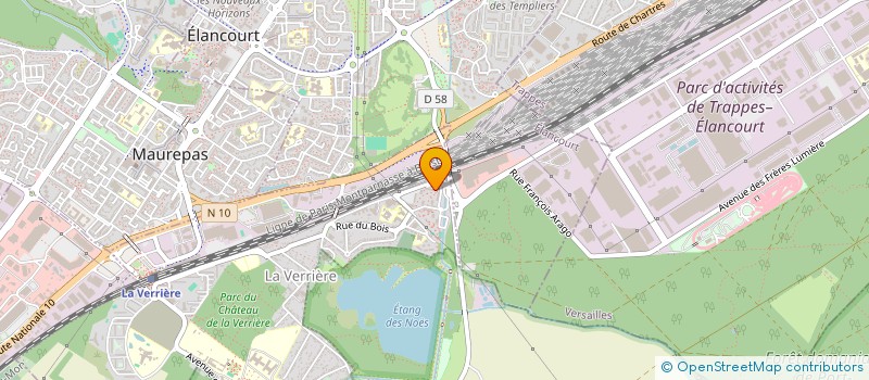 localisation de l'entreprise SARL OXYME SERVICES  LA VERRIERE