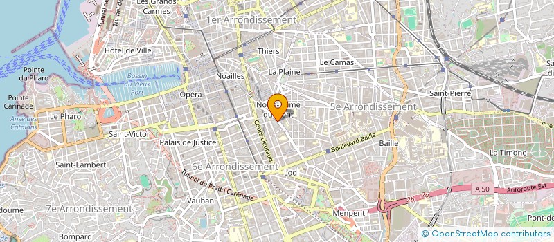 localisation de l'entreprise SARL OXYNET à MARSEILLE