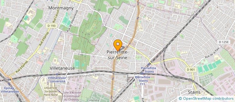 localisation de l'entreprise SARL OYA-TEXT à PIERREFITTE-SUR-SEINE