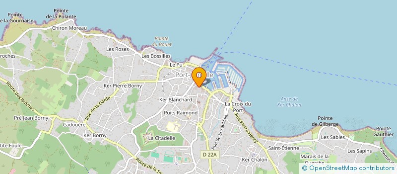 localisation de l'entreprise SARL OYAGES à L'ILE-D'YEU