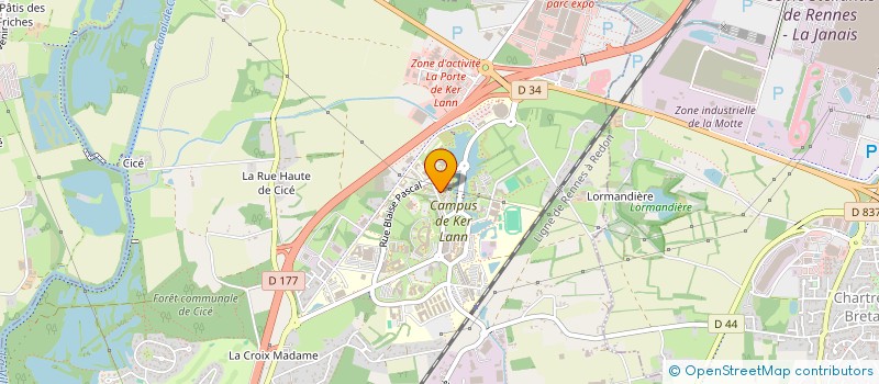localisation de l'entreprise SARL OYY CONSTRUCTION  BRUZ