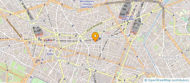 localisation de l'entreprise SARL OZ-TEX  PARIS