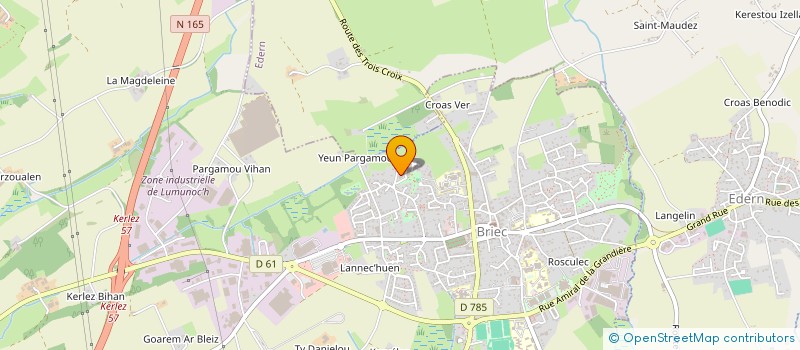 localisation de l'entreprise SARL OZDEMIR  BRIEC