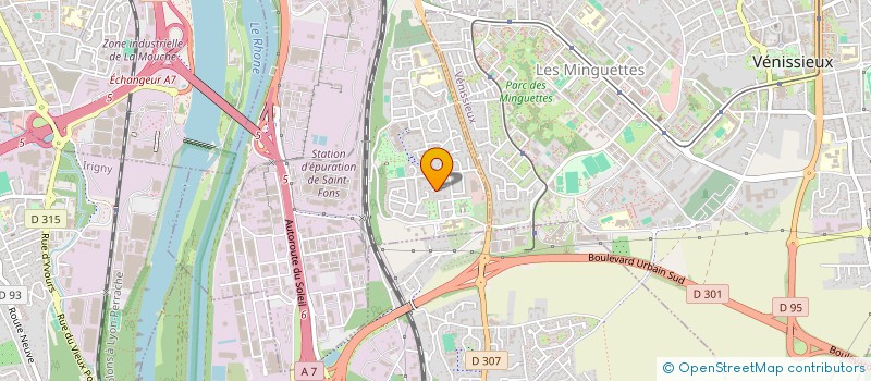 localisation de l'entreprise SARL OZER TURGAY  SAINT-FONS