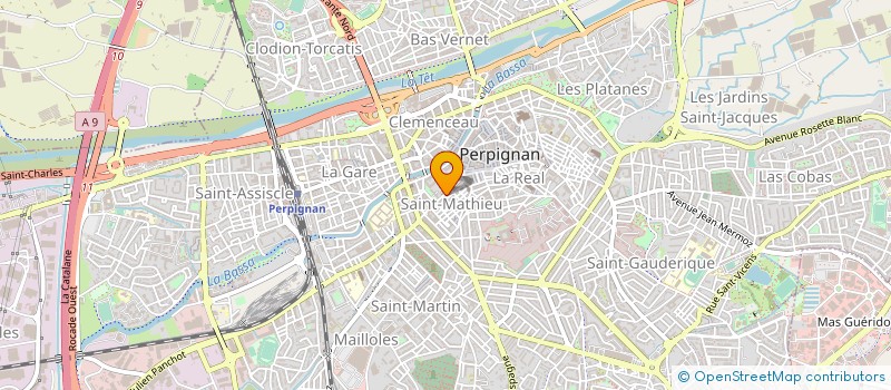 localisation de l'entreprise SARL P.C.66 TOITS DU SUD à PERPIGNAN