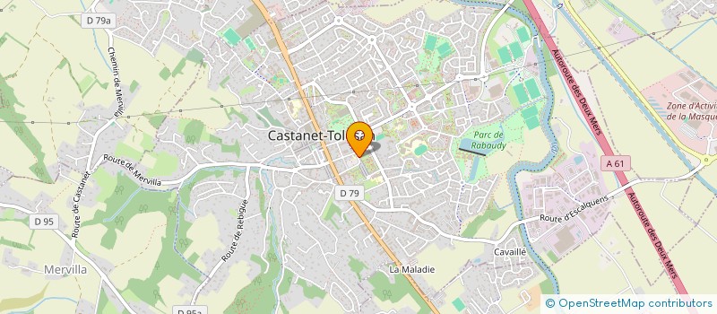 localisation de l'entreprise SARL P.C.A à CASTANET-TOLOSAN