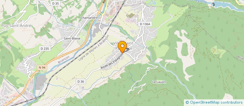 localisation de l'entreprise SARL P.C.H.F.  VILLAR-SAINT-PANCRACE