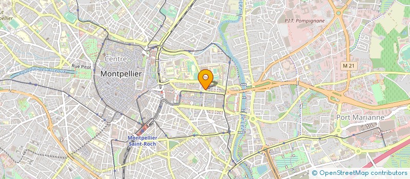 localisation de l'entreprise SARL P E R F à MONTPELLIER
