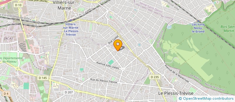 localisation de l'entreprise SARL P.F.E DIFFUSION  CHAMPIGNY-SUR-MARNE