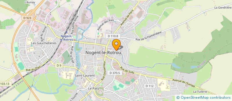 localisation de l'entreprise SARL P.G. INVESTISSEMENT à NOGENT-LE-ROTROU