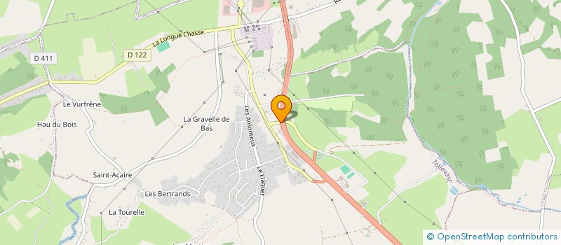 localisation de l'entreprise SARL P GROULT  TOLLEVAST