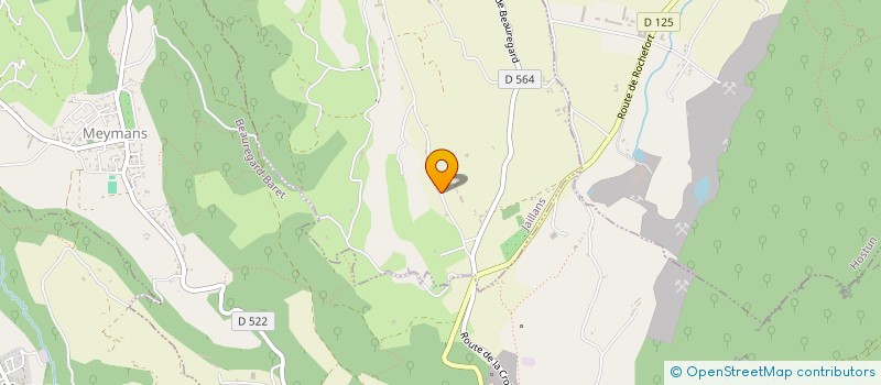 localisation de l'entreprise SARL P.J.M CONSTRUCTION à JAILLANS