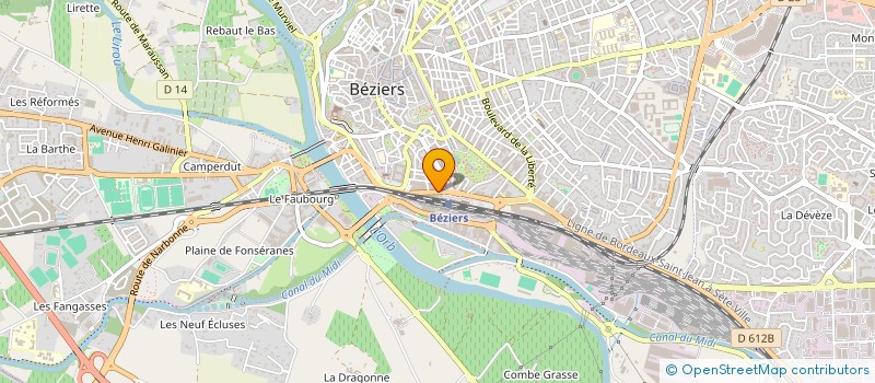 localisation de l'entreprise SARL P.L.S. à BEZIERS