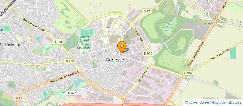 localisation de l'entreprise SARL P.N.D.A à GONESSE