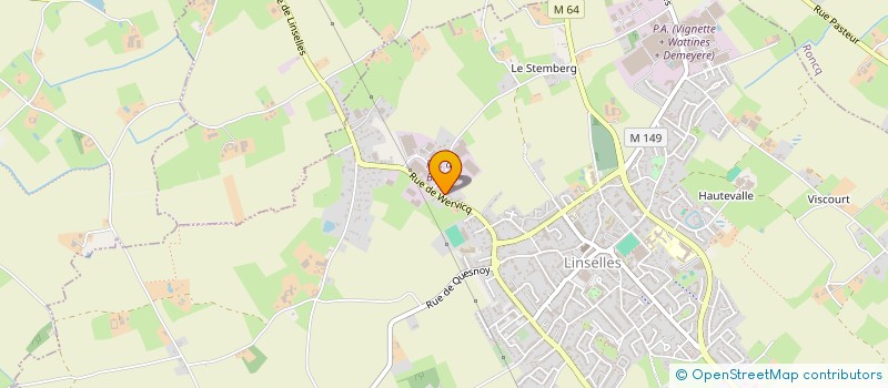 localisation de l'entreprise SARL P.O. à LINSELLES