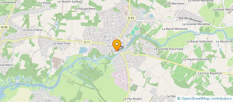 localisation de l'entreprise SARL P.O.G.G  PONT-SAINT-MARTIN