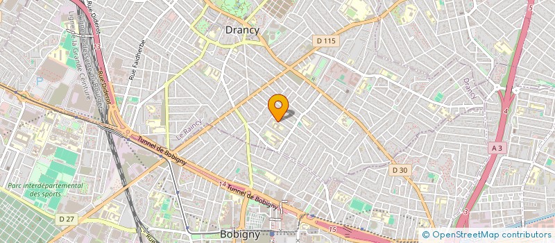 localisation de l'entreprise SARL P&P à DRANCY
