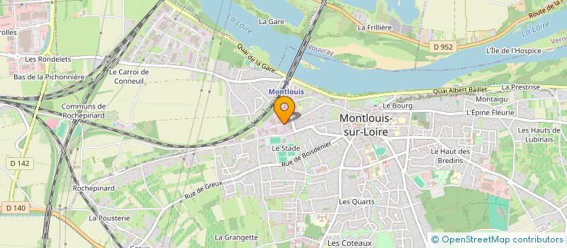 localisation de l'entreprise SARL P.P.D.M.  MONTLOUIS-SUR-LOIRE