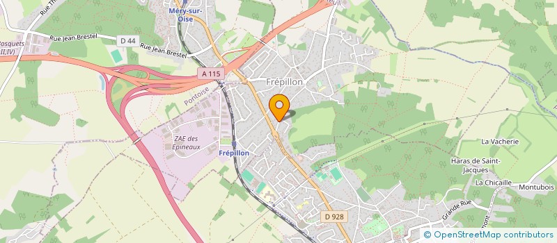 localisation de l'entreprise SARL P.S.E. à FREPILLON