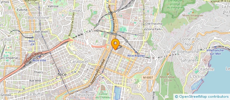 localisation de l'entreprise SARL P.S.GESTION à NICE