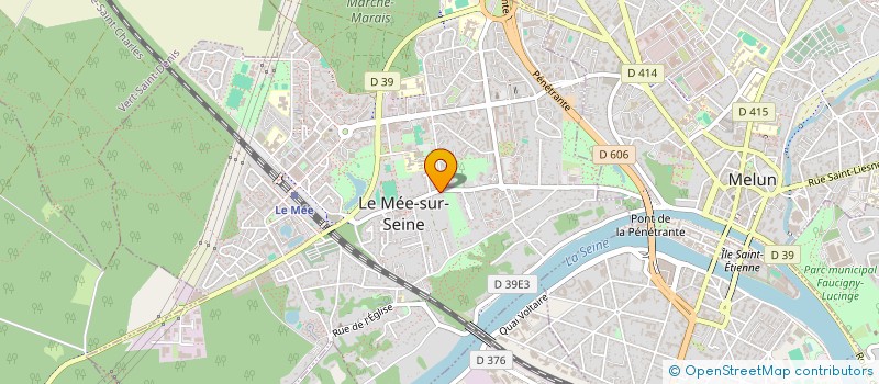 localisation de l'entreprise SARL P Y M  LE MEE-SUR-SEINE