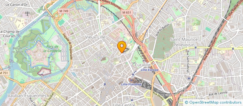 localisation de l'entreprise SARL PAB à LILLE