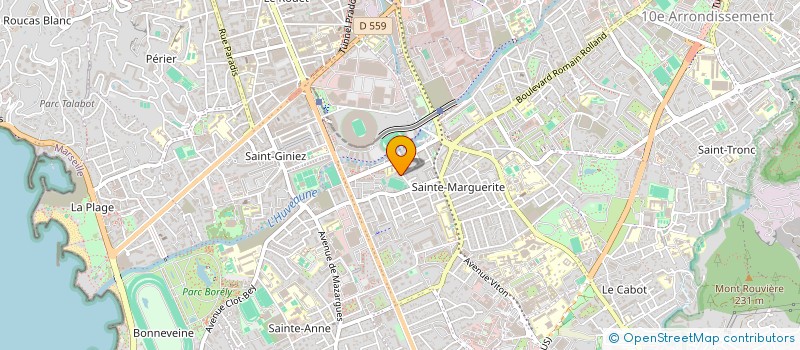 localisation de l'entreprise SARL PACA BUREAUTIQUE à MARSEILLE