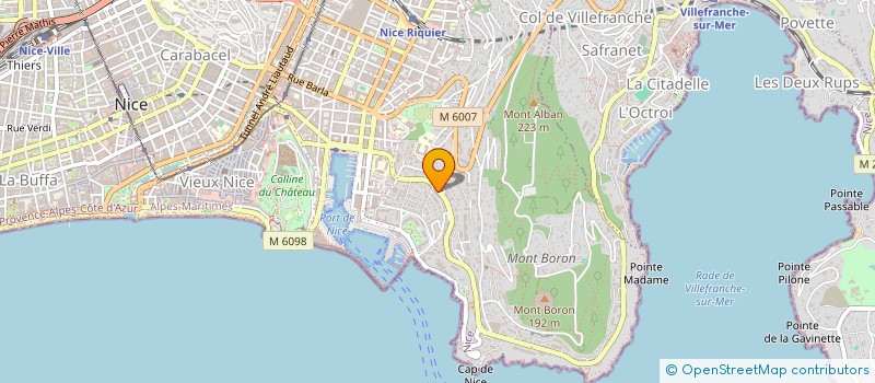 localisation de l'entreprise SARL PACASA à NICE
