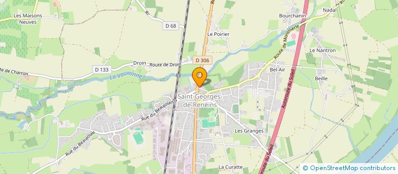 localisation de l'entreprise SARL PACATOMA à SAINT-GEORGES-DE-RENEINS