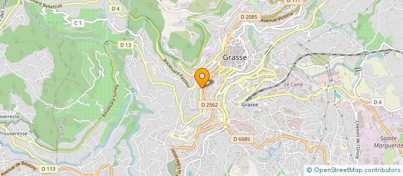 localisation de l'entreprise SARL PACAUD ELECTRICITE à GRASSE