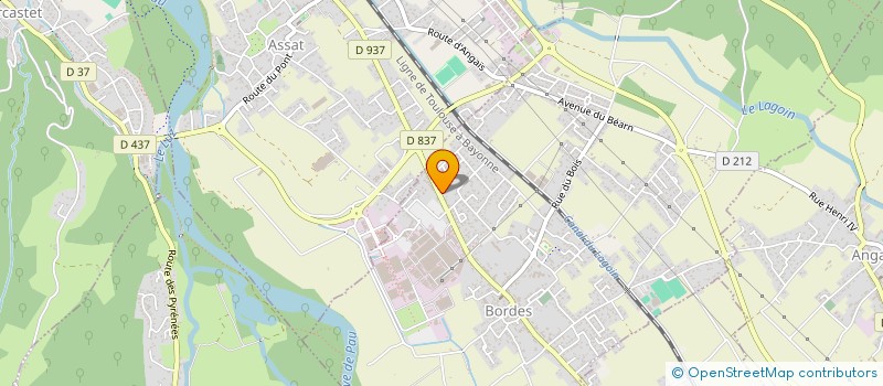 localisation de l'entreprise SARL PACE E SALUTE  BORDES