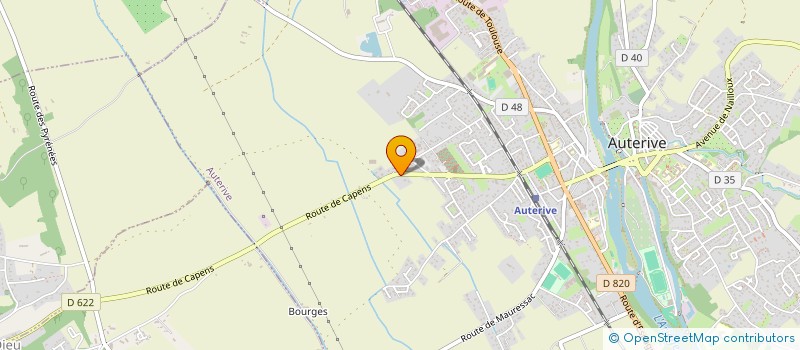 localisation de l'entreprise SARL PACHER GILBERT ET FILS à AUTERIVE