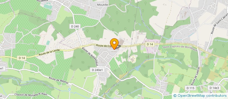 localisation de l'entreprise SARL PACIFIC PISCINES  LATRESNE