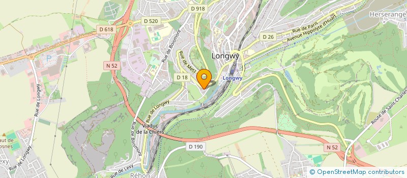 localisation de l'entreprise SARL PACIFIQUE à LONGWY